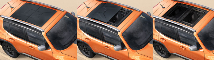 Jeep renegade with removable top hot sale